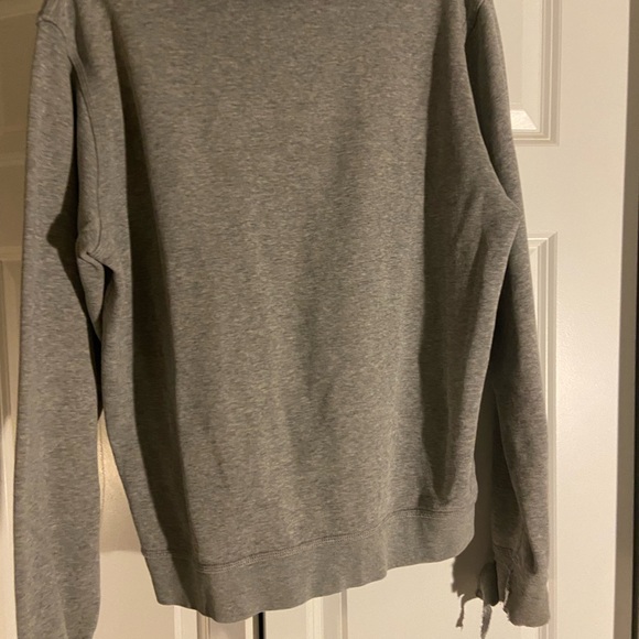 Grey Vintage Nike Distressed Hoodie Medium - Picture 6 of 6